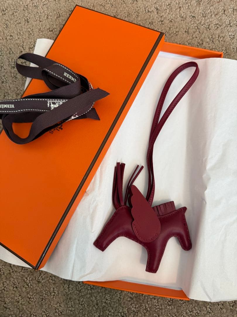 エルメス　ペガサスpm　ルージュアッシュ　ソールージュアッシュ