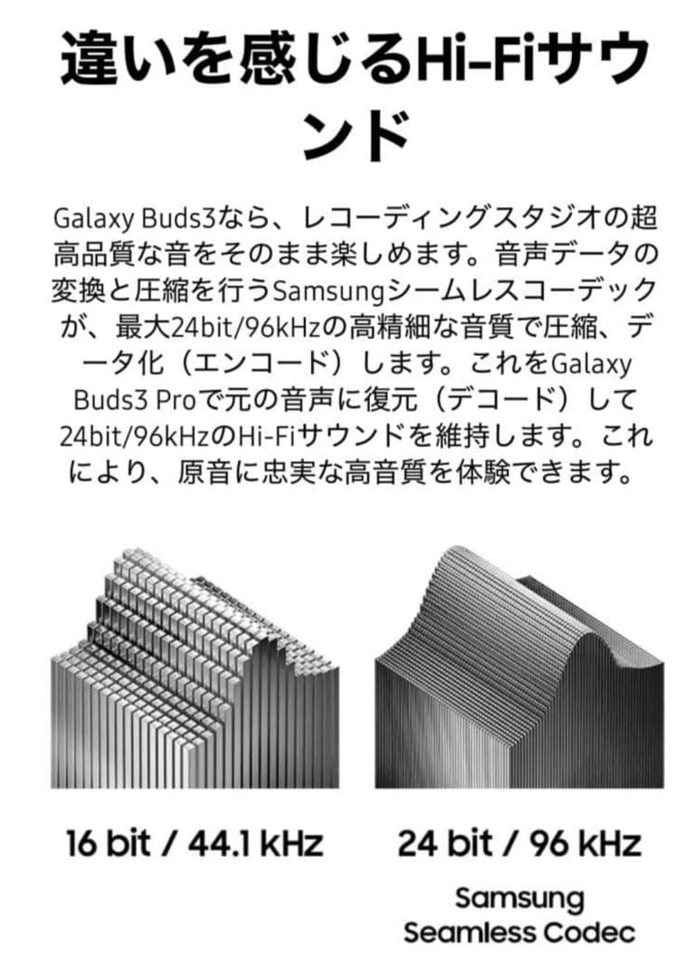 Samsung Galaxy Buds3 ワイヤレスイヤホン　★新品未使用★