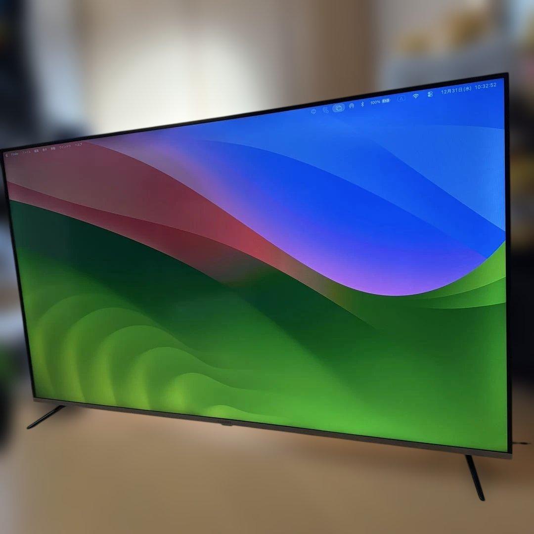 アイリスオーヤマ 65V型 液晶 テレビ 65XD2B 2021年製
