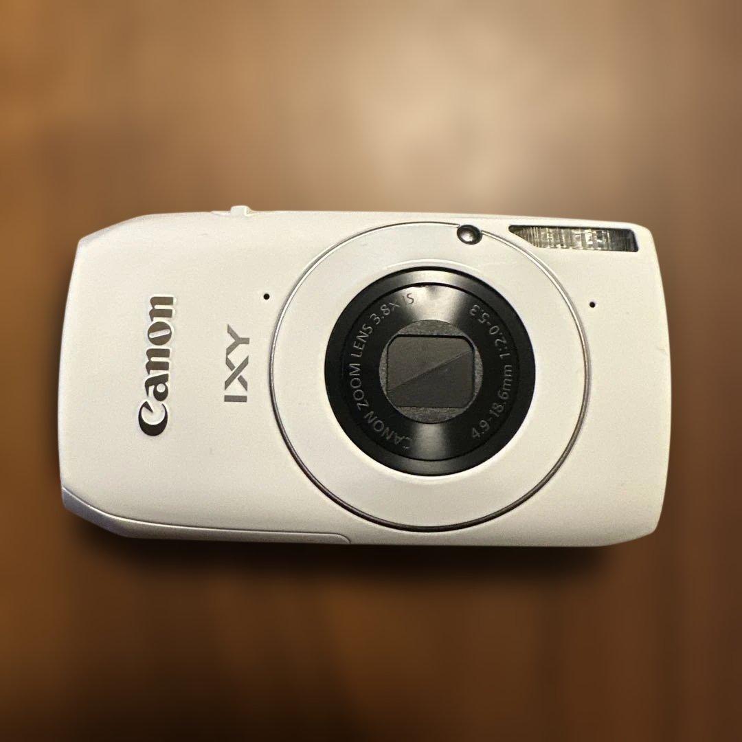 Canon IXY 30S ホワイト コンパクトデジタルカメラ