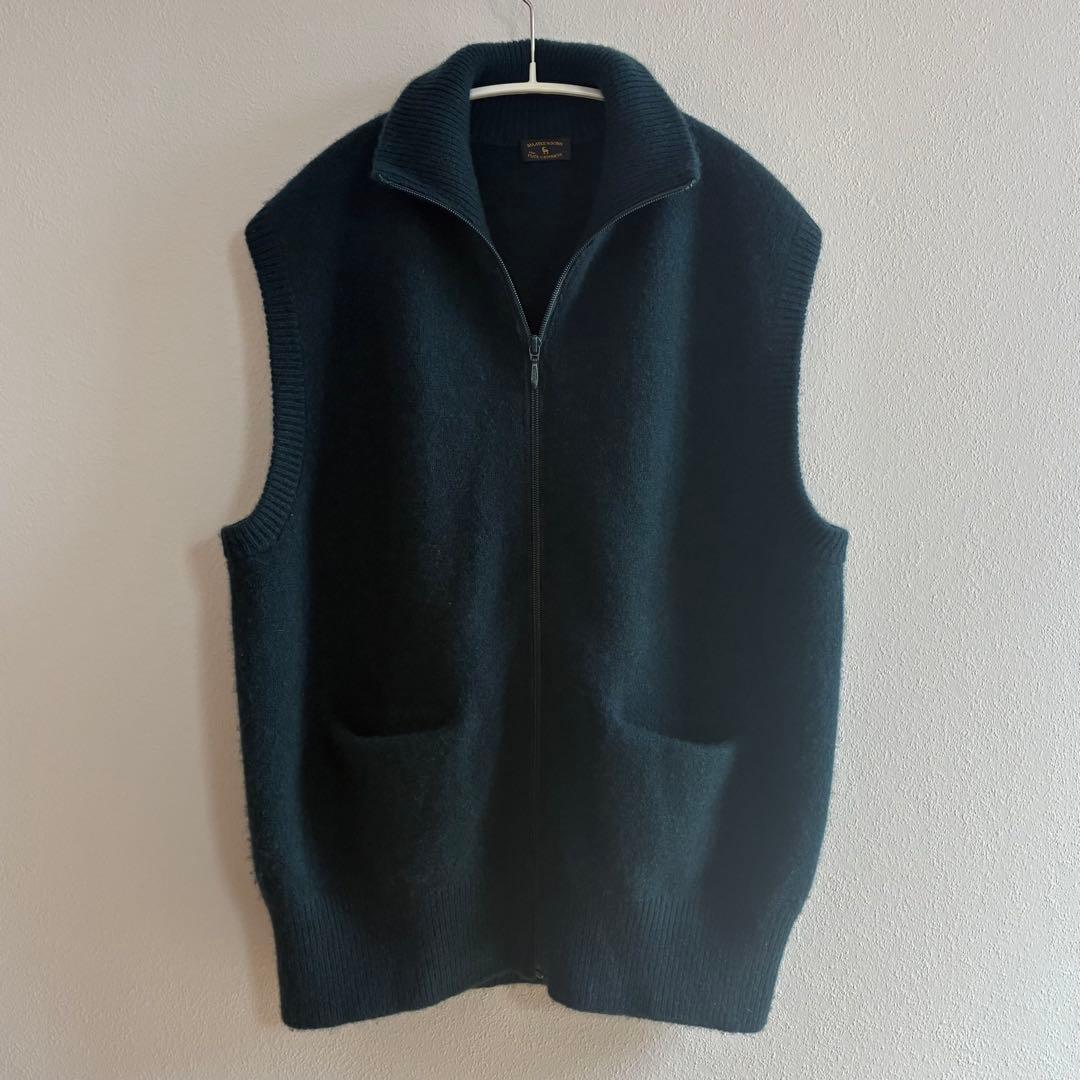 MAATEE&SONS wagamam別注 カシミヤベスト　フォレストグリーン
