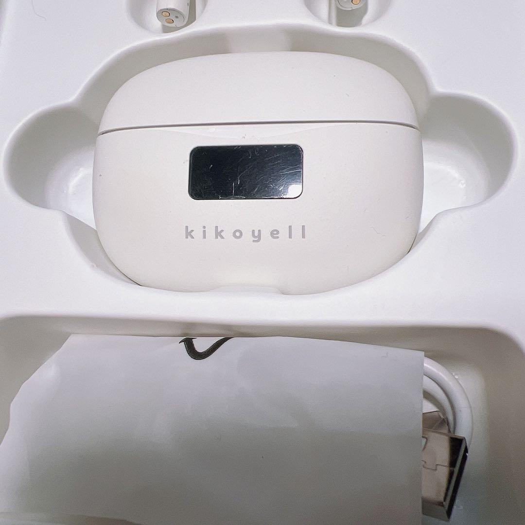 きこエールkikoyell ワイヤレスイヤホン ホワイト