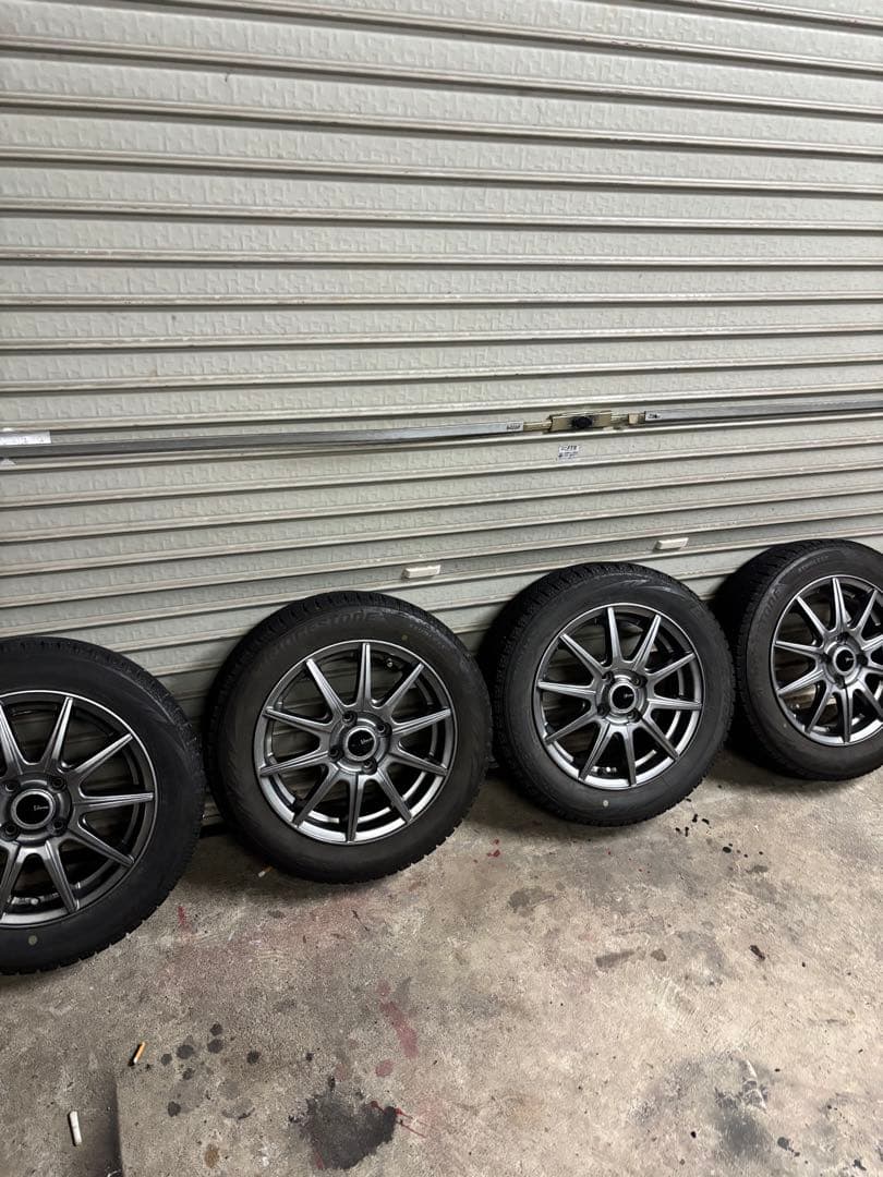 美品　ブリザックVRX 155/65R14 タイヤ・ホイールセット　スタッドレス
