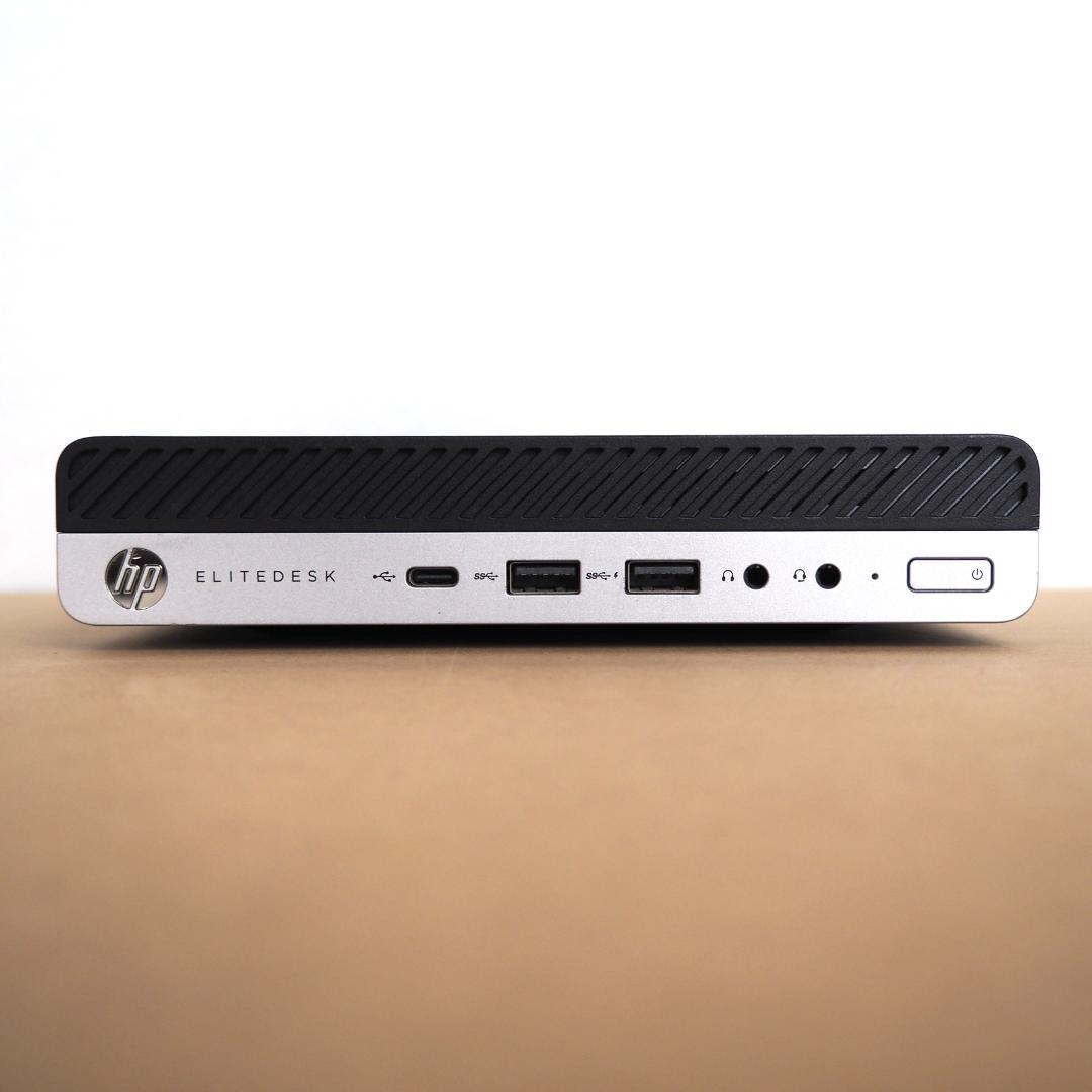 ミニPC HP EliteDesk 800 G4 DM i5-8500T/16G