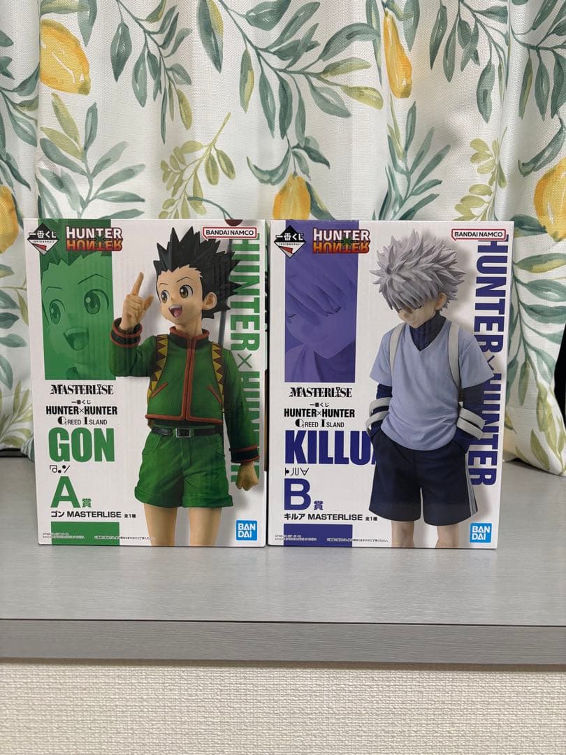 【新品未開封】一番くじ ハンターハンター ゴン キルア フィギュア