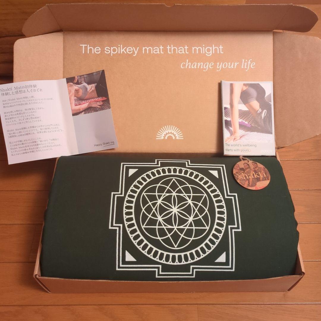【正規品】Shakti マット Level 2 グリーン 箱・タグ付