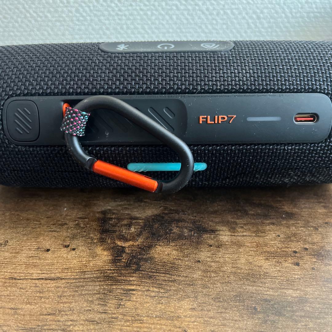 JBL FLIP7 ブラック ワイヤレススピーカー 箱あり 動作確認済み