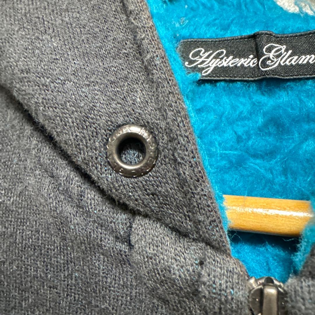 HYSTERIC GLAMOUR パーカーレディース古着 ボア ヒスガール