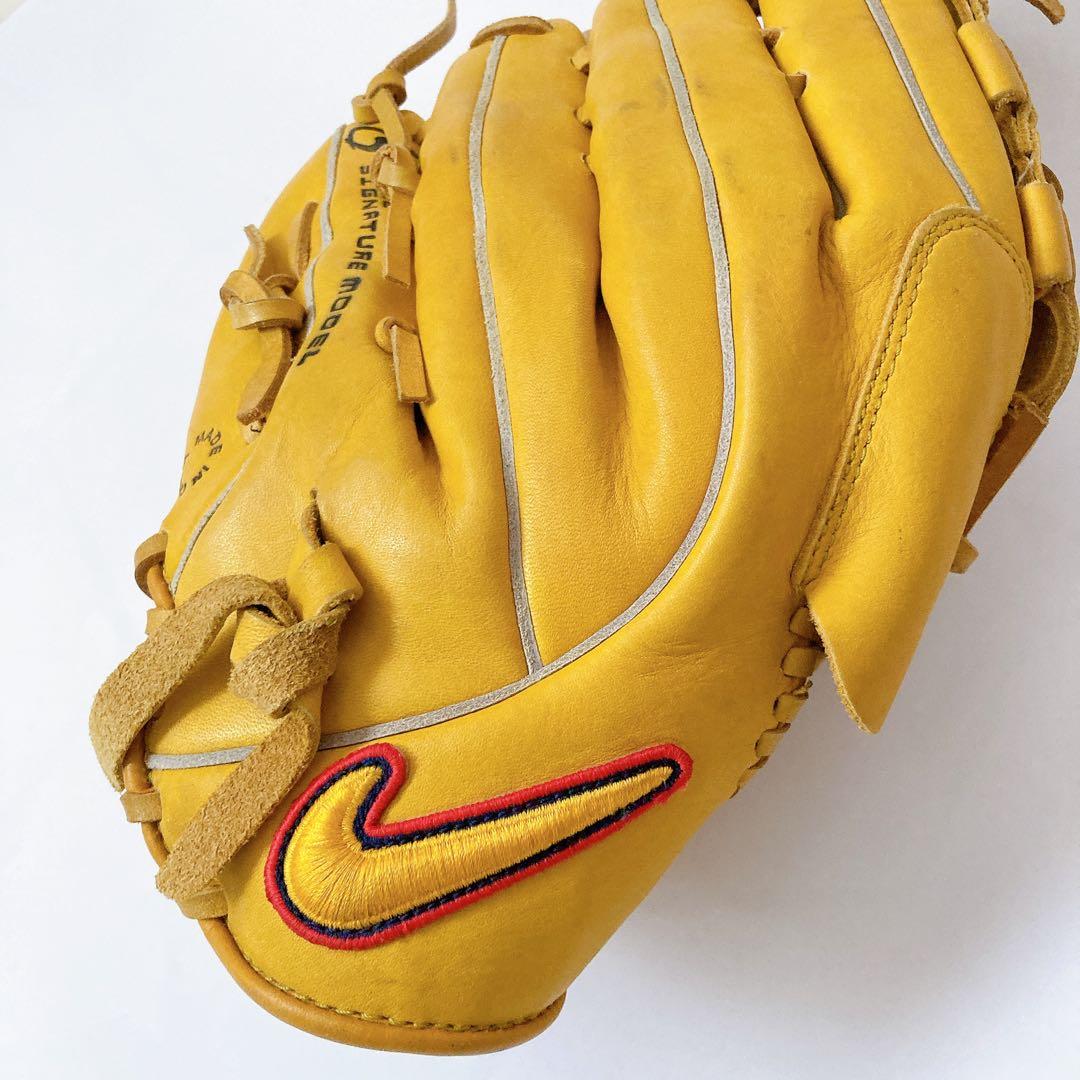 Nike ナイキ シグネチャー 松坂大輔 モデル グローブ イエロー ピッチャー