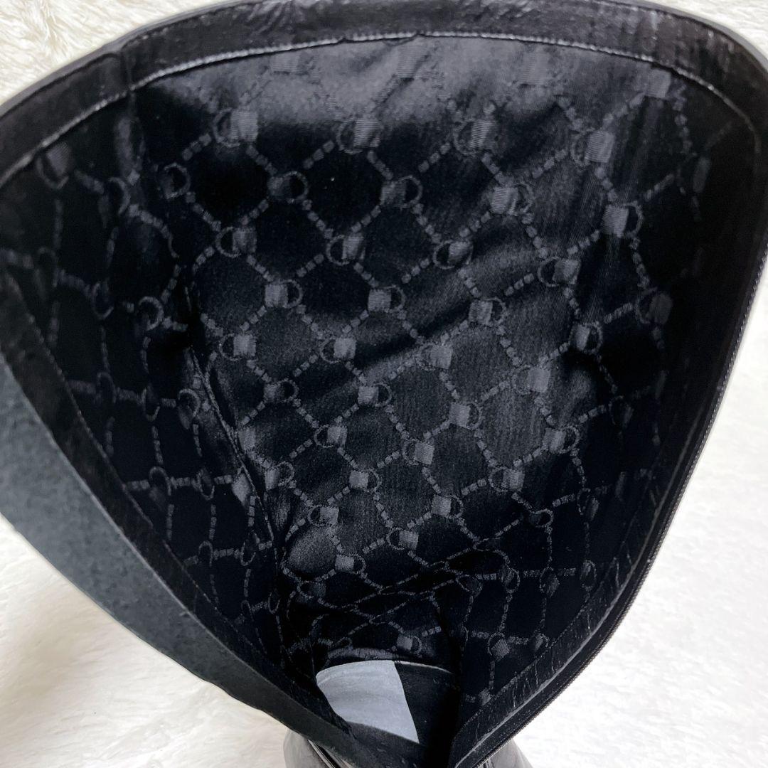 【極美品】DIANA ダイアナ ロングブーツ 黒 24cm レザー 日本製 美脚