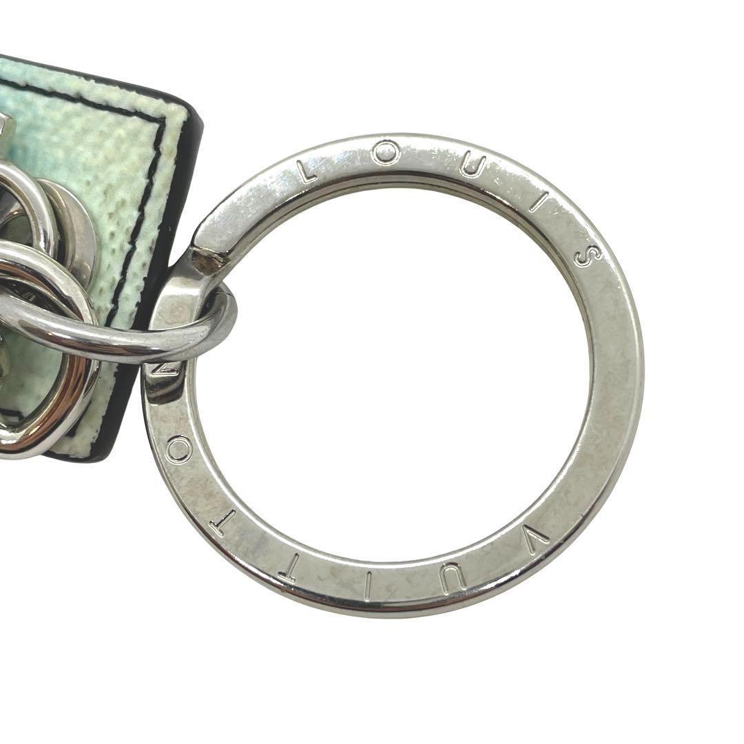 一点物 正規品 ルイヴィトン キーリング M00735 ダミエ ストライプス人気