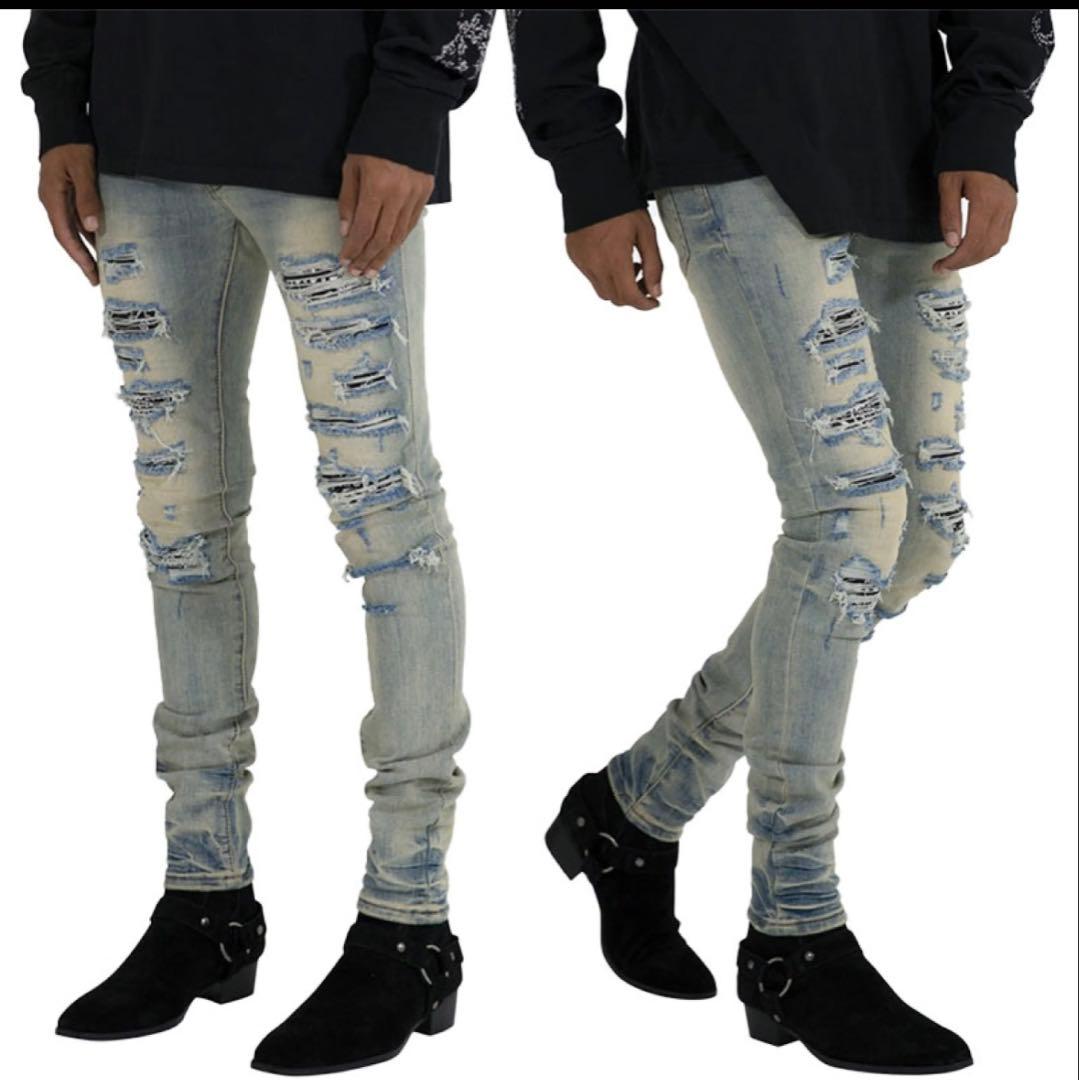 mnml デニム ブルー　29