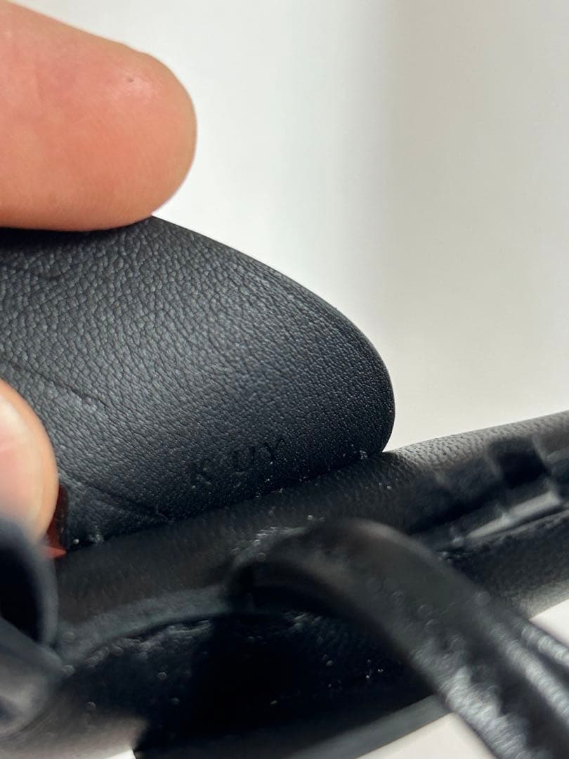 【新品未使用】HERMES ペガサスチャーム　ソーブラック　K刻印