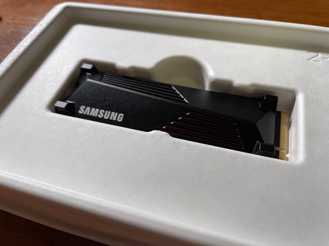 Samsung 990 PRO 1TB ヒートシンク付きモデル