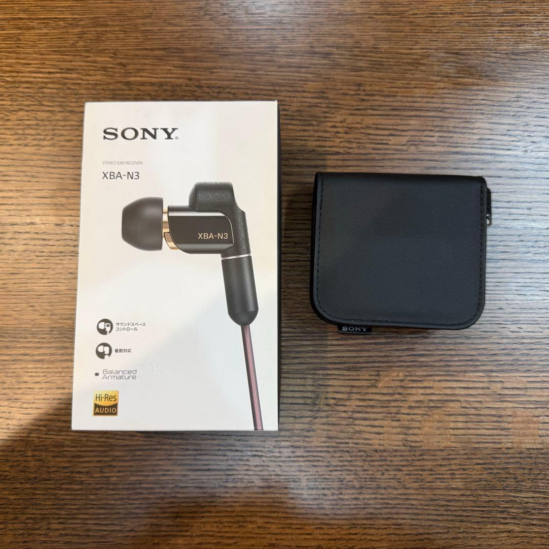 SONY ステレオイヤホン XBA-N3