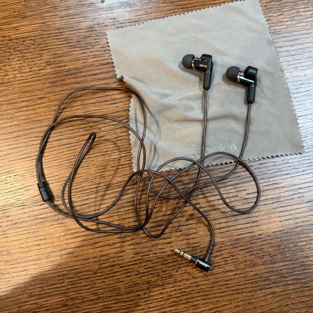 SONY ステレオイヤホン XBA-N3