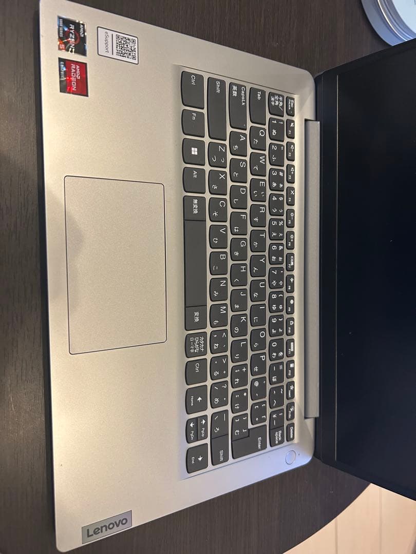 Lenovo ノートPC シルバー 日本語キーボード