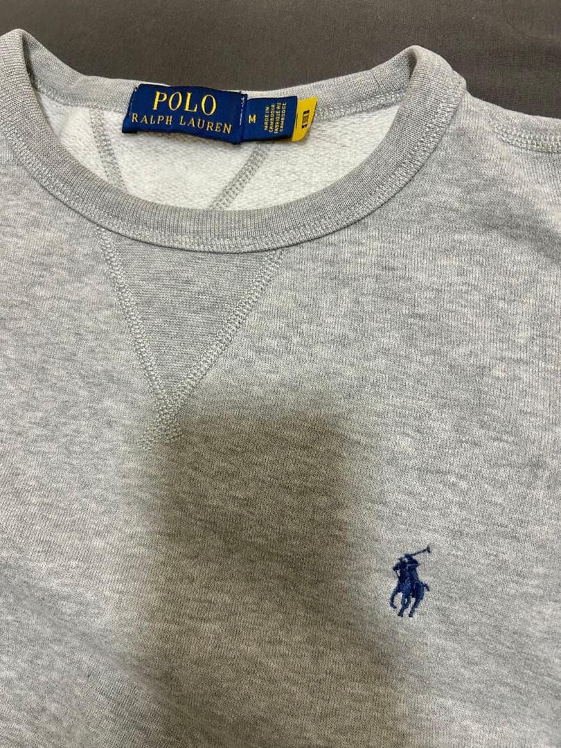 Polo Ralph Lauren グレー トレーナー Mサイズ ユニセックス