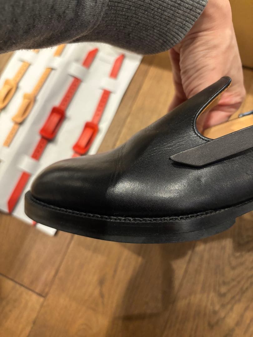 Hender Scheme chameleon strap ブラック