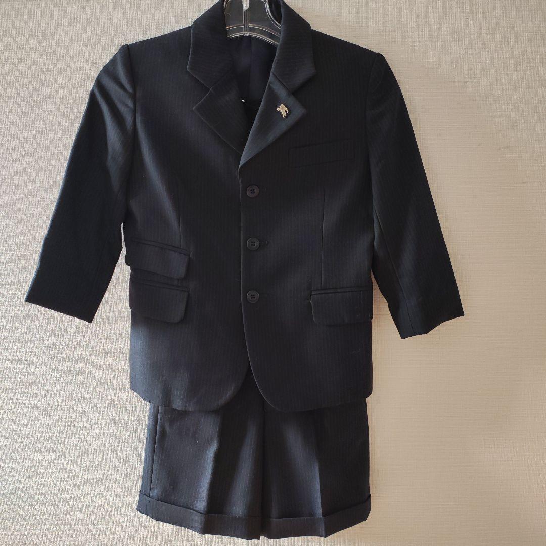 バーバリー男児ブレザースーツ