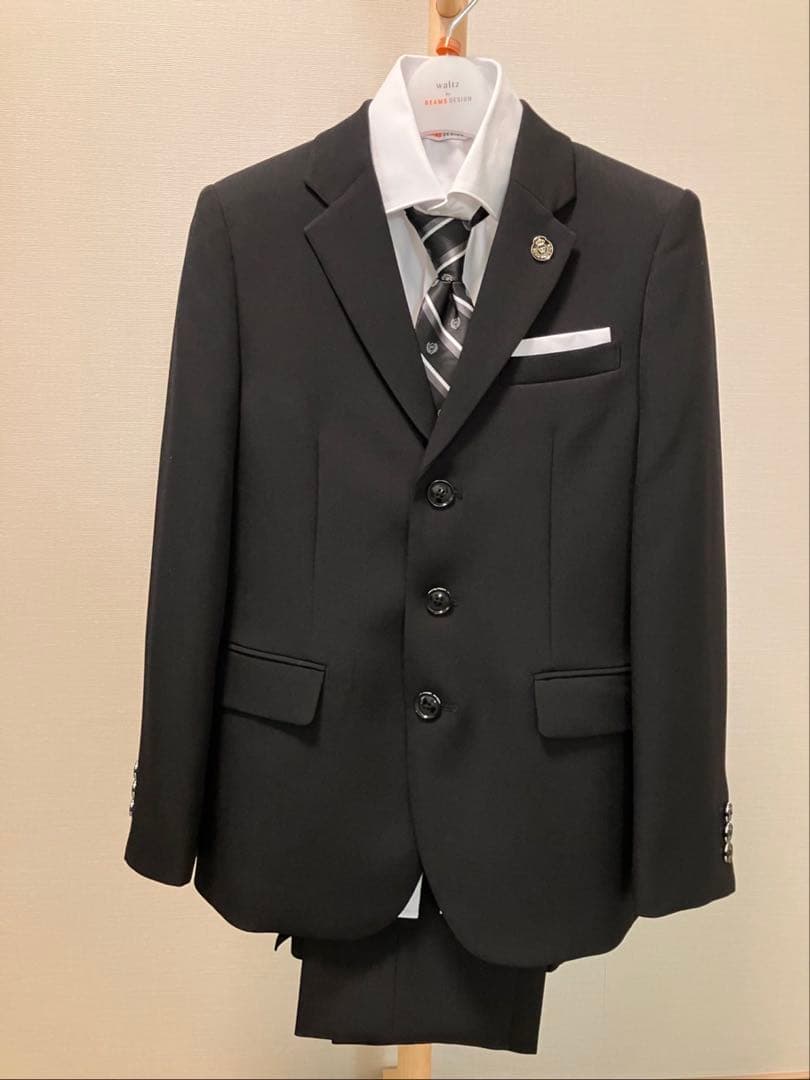 waltz by BEAMS DESIGNフォーマルスーツ 黒 150cm