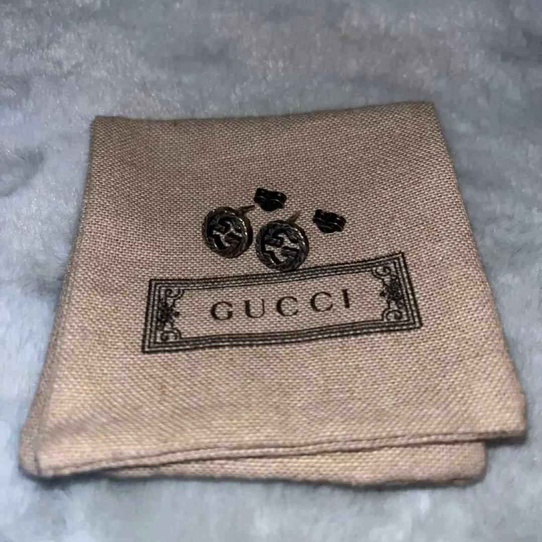 GUCCI ピアスシルバー925