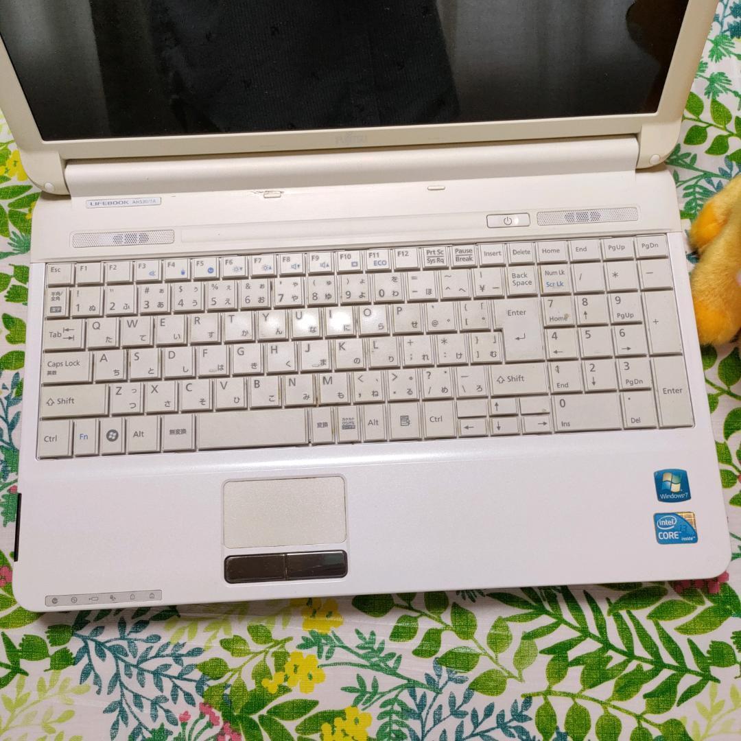 女性初心者の方【Window11高性能ssd】ホワイト✨すぐ使える快適　720