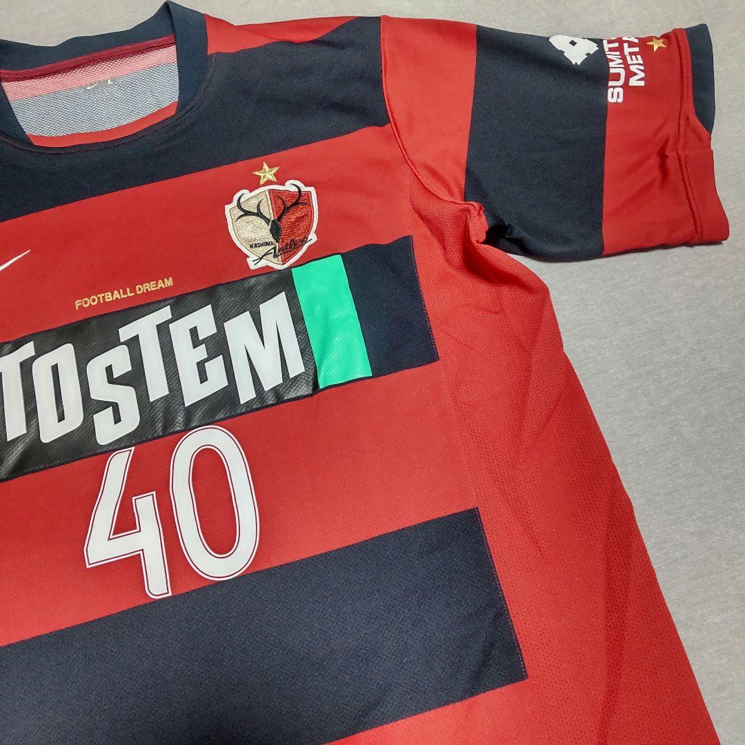 極美品 NIKE ナイキ 鹿島アントラーズ 小笠原満男 ユニフォーム Ｌ