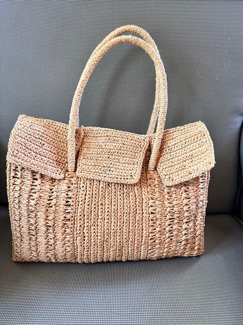 MAISON N.H PARIS ラフィアバッグ