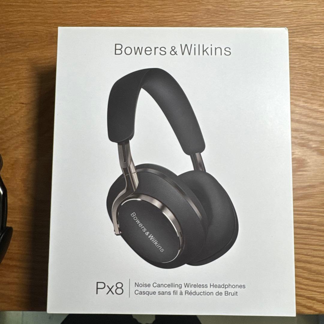 Bowers & Wilkins Px8 ワイヤレスヘッドホン ブラック