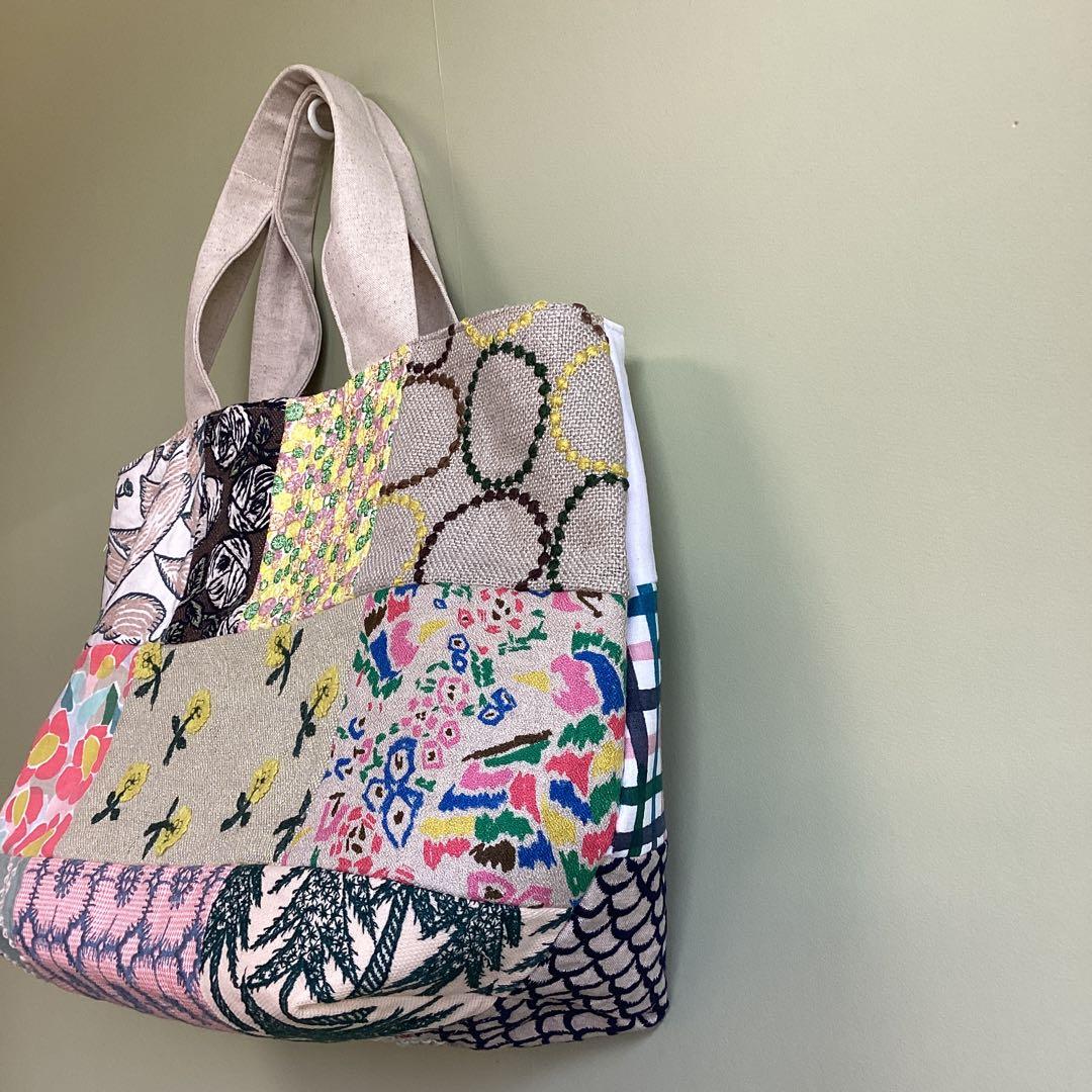 専用です！ミナペルホネン パッチワーク トートバッグハンドメイド