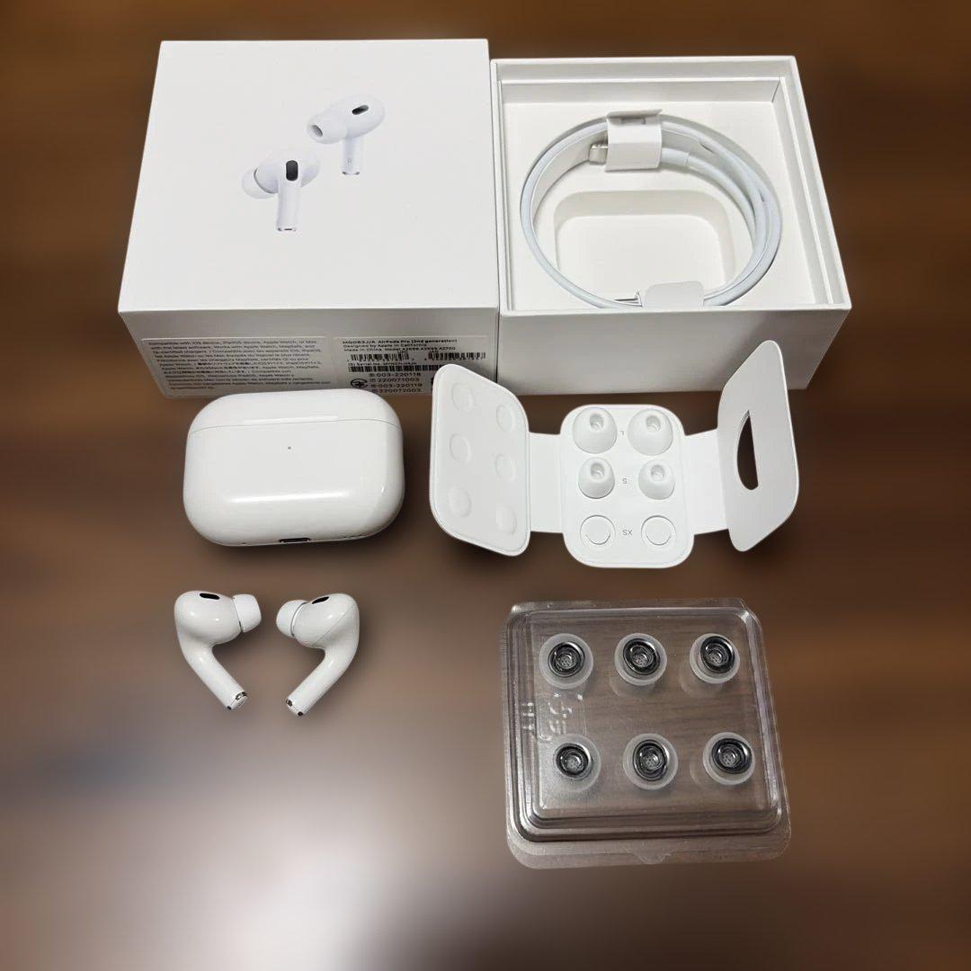AirPods Pro 第2世代 (Lightning) + 高級イヤーピース付