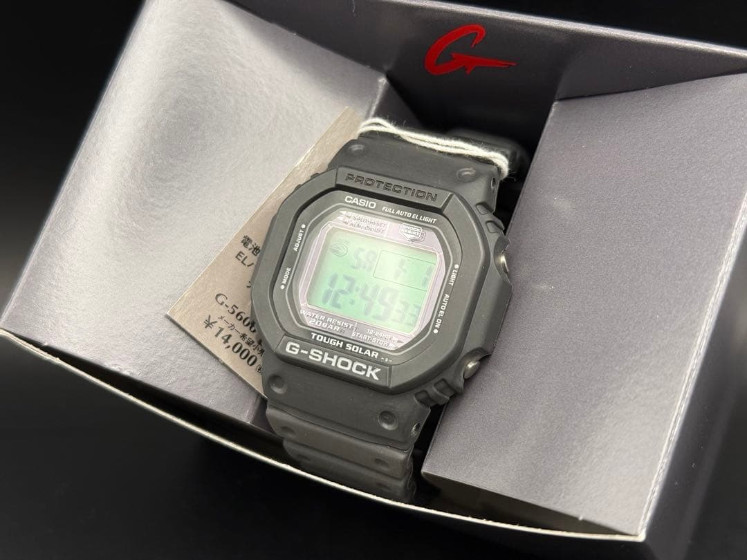 CASIO G-SHOCK G-5600GH-8JF グリーン文字盤