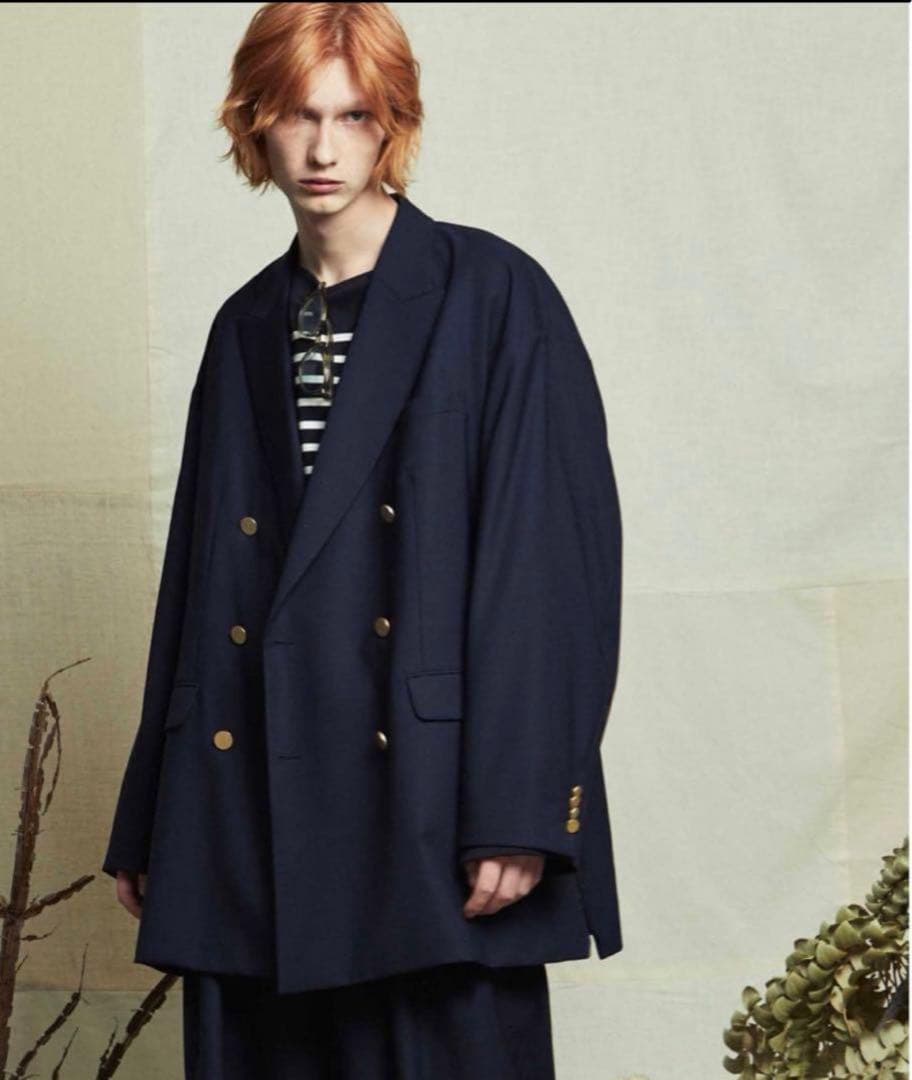 【美品】MAISON SPECIAL ダブルブレスト オーバーサイズジャケット