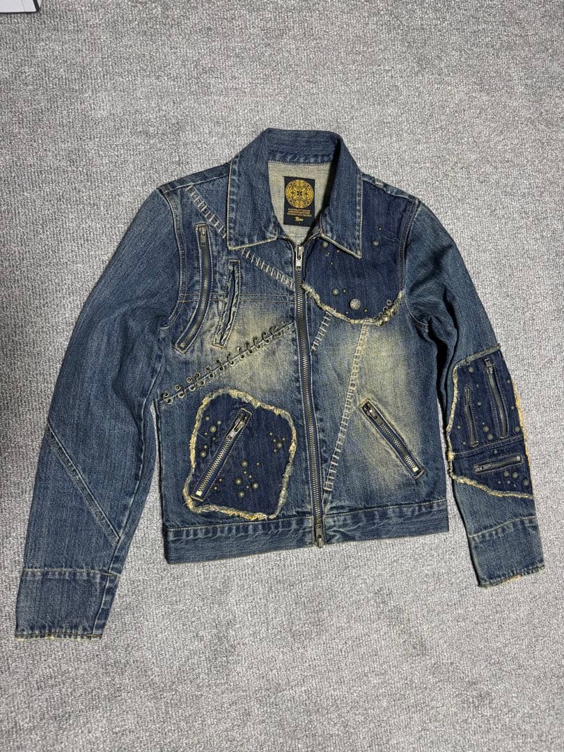 00s midas デニムジャケット　M