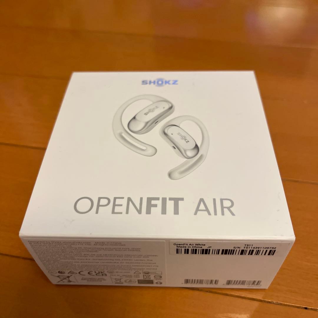 SHOKZ OPENFIT AIR ワイヤレスイヤホン