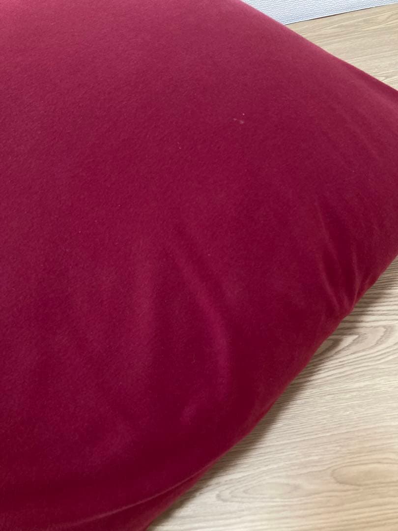 ☆良品！ Yogibo mini ワインレッド ビーズクッション ビーズソファ