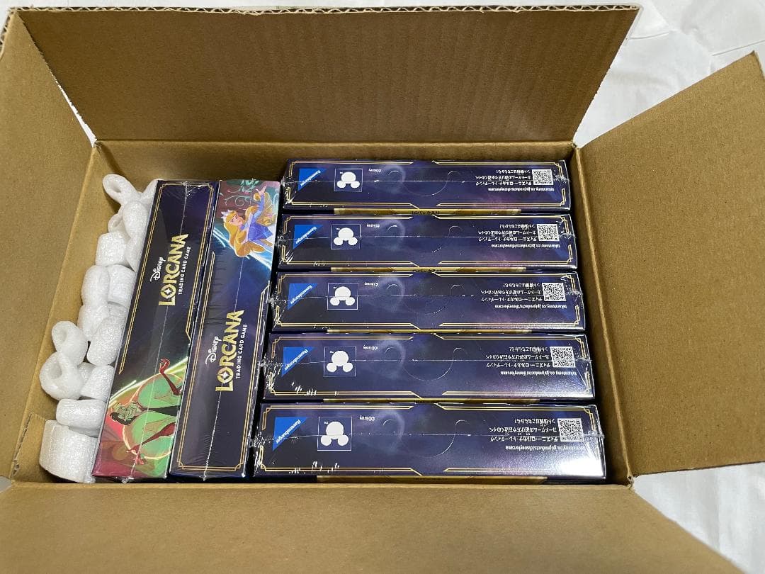 ディズニー ロルカナ 物語のはじまり シュリンク付 未開封 7box