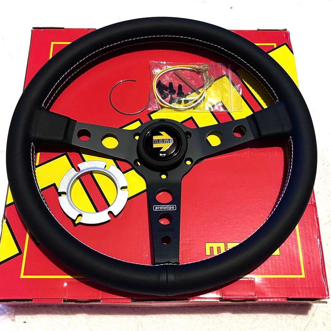 【新品未使用】MOMO ステアリング 35π
