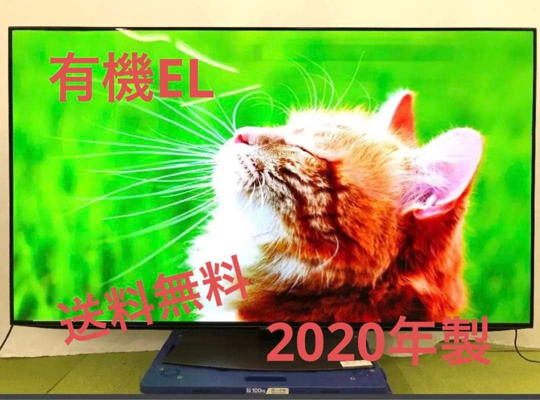SHARP 4K有機ELテレビ 65型 スマートスピーカー連携 2020年製