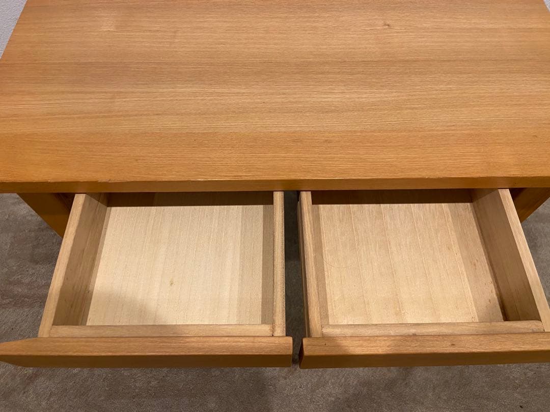 ⭐️美品⭐️超希少廃盤品⭐️タモ材⭐️無印良品⭐️パーソナルデスク⭐️
