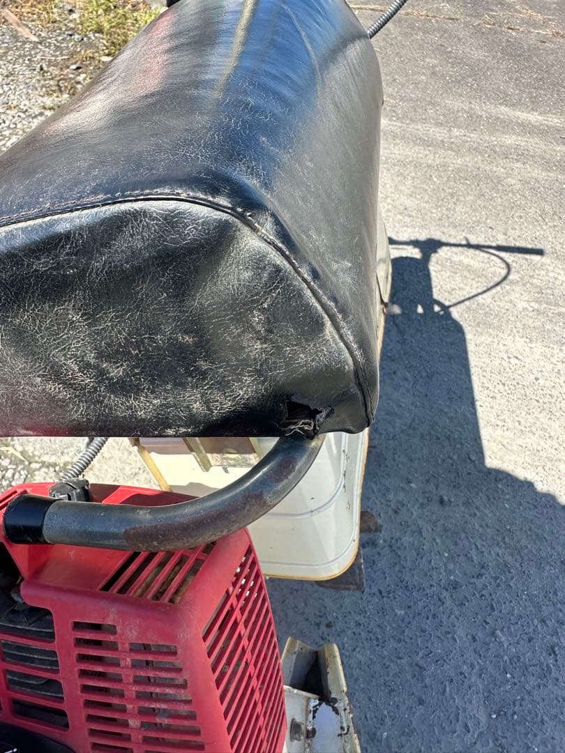 丸山田面ライダー　溝切機　乗用　水田溝切り 発機械の作動状態は良好岩手県奥州市発