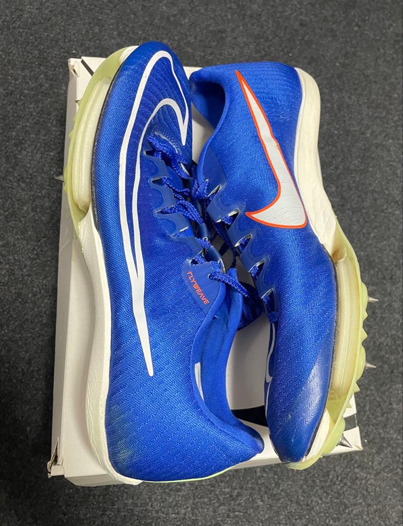 ひ*と様 Nike エアズーム マックスフライ1 極美品【26.5cm】パンク無