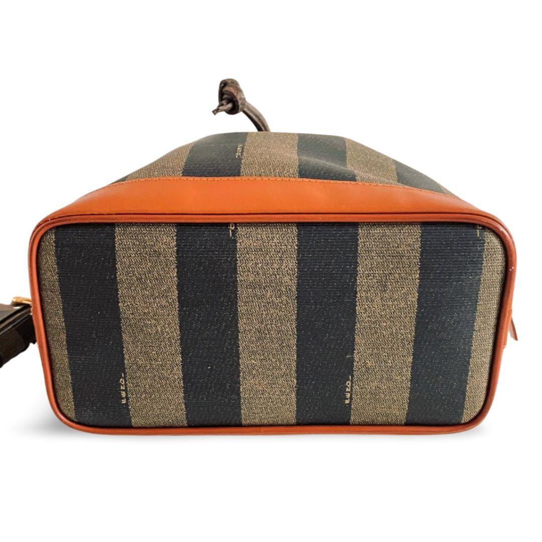 FENDI フェンディ ペカン ポーチ付き ショルダーバッグ 巾着 ゴールド金具