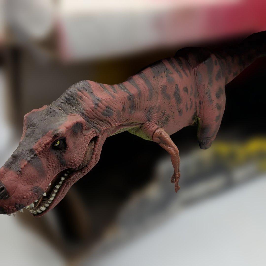 【箱付き】ジュラシックパーク アクションフィギュア ティラノサウルスレックス