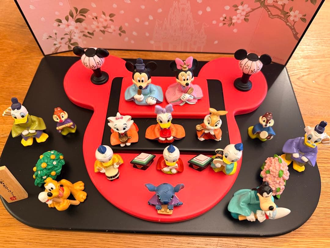 東京ディズニーリゾート ひな祭り フィギュアセット