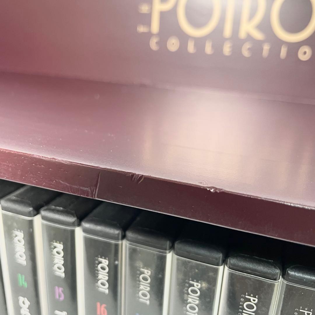 名探偵ポワロ　 全65巻セット　収納棚付き　DVDコレクション　デアゴスティーニ
