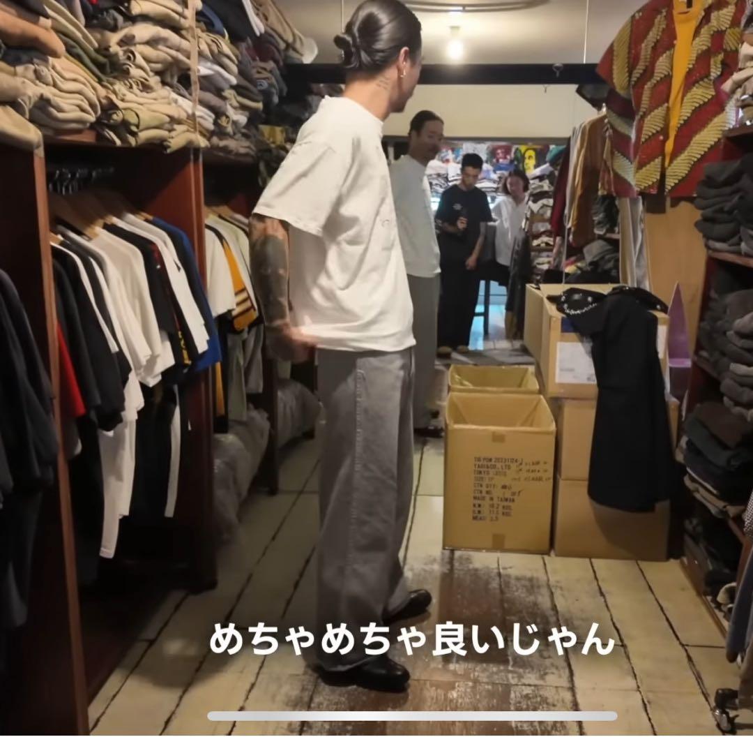 山田蓮着用ベンデイビスゴリラカット　グレー