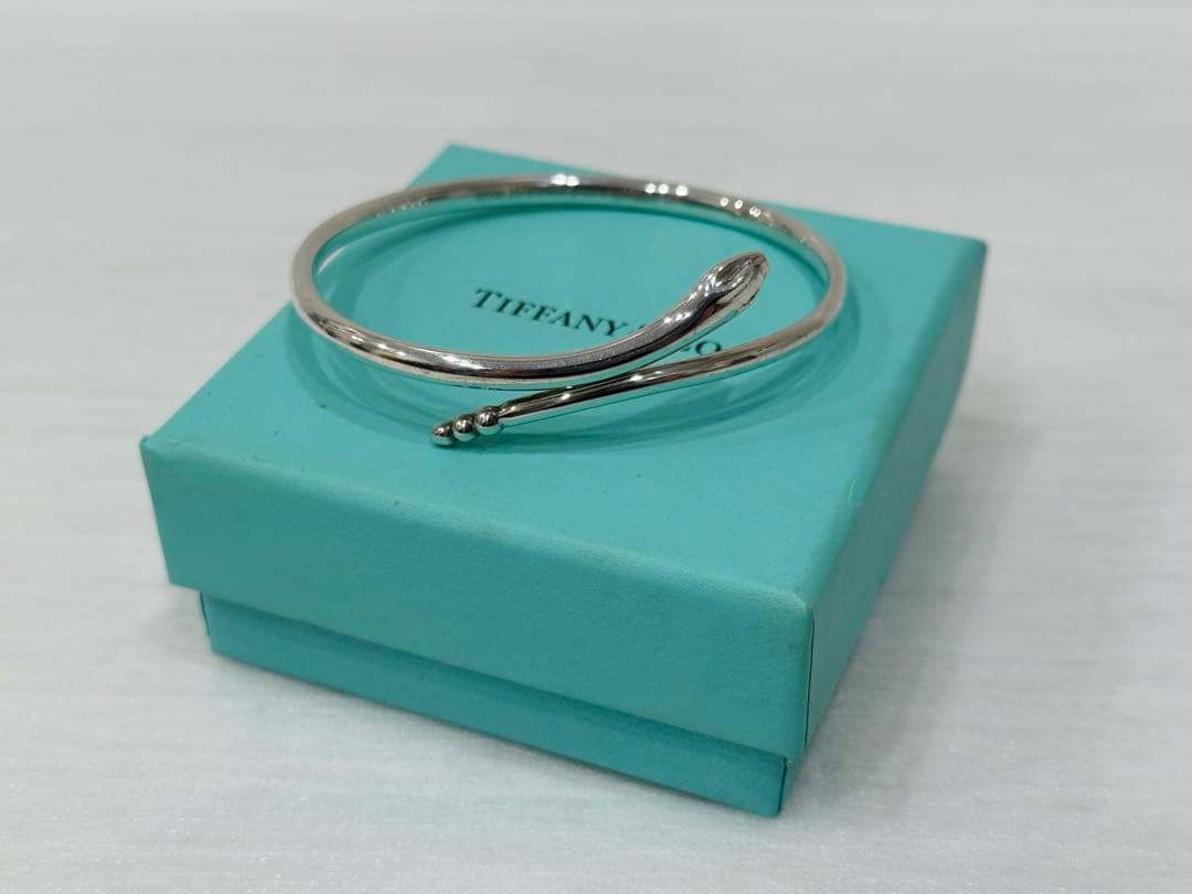 ◇ ティファニー スネーク バングル 925 約21.5g箱付き 保管品◇