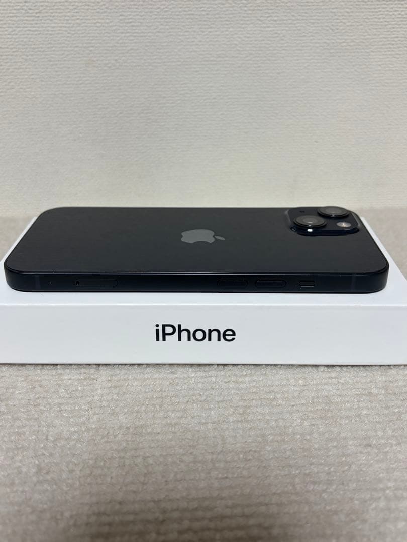 美品 アイフォン iPhone13 128GB SIMフリー ミッドナイト